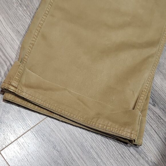 EUC Billy Reid Olive Cotton Cuffed Cropped Wide Leg Pants SOLD OUT - Picture 4 of 13